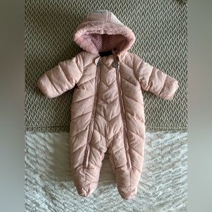 DKNY Baby Girl snowsuit 3-6 months PINK